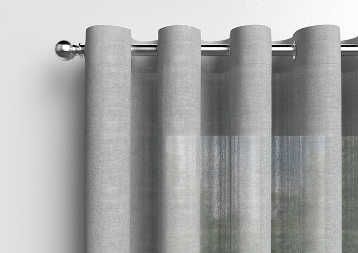 Taranto Voile, Mountain Grey - Made to Measure Curtains - Image 13